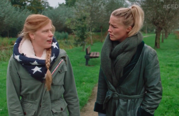 Hannah in Geraldine en de vrouwen